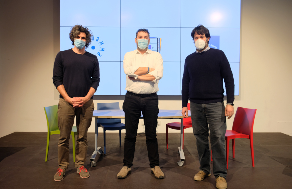 Fabio Ferrari, Daniele Barca e Pietro Monari