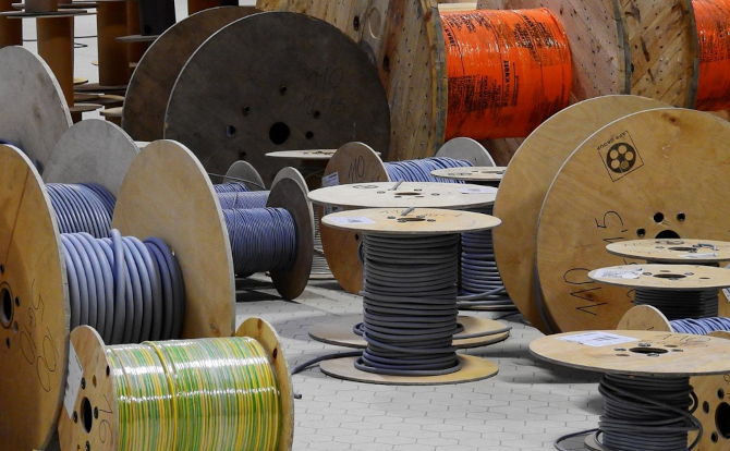 Corrugato elettrico per impianti elettrici